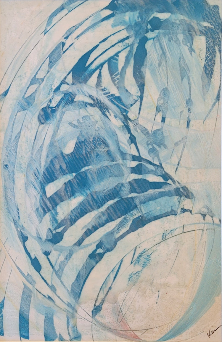 Encaustic Wax Monotypes - Original Works On Paper