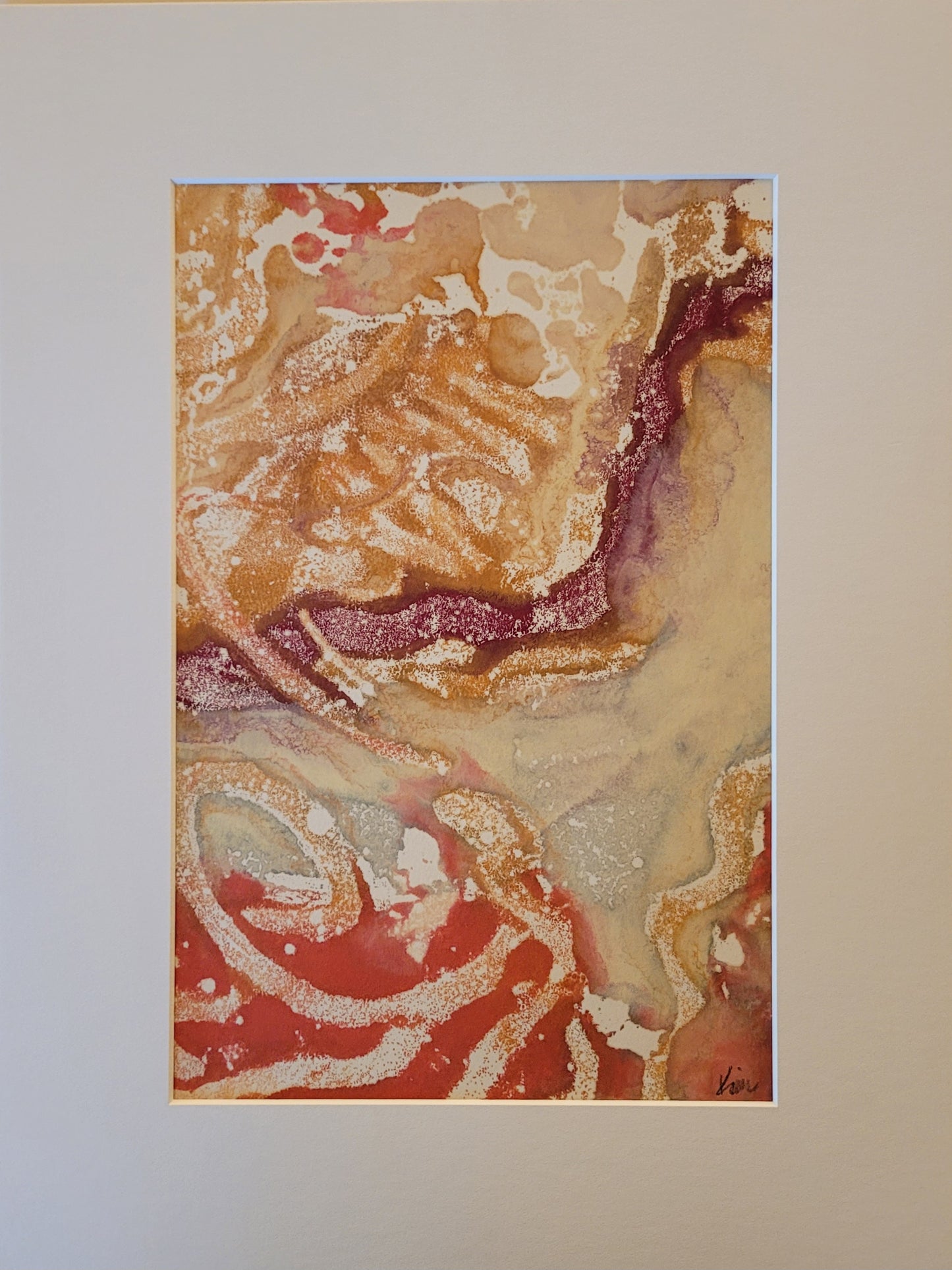 Evolution  | Encaustic Wax Monotype - Original Artwork on Paper