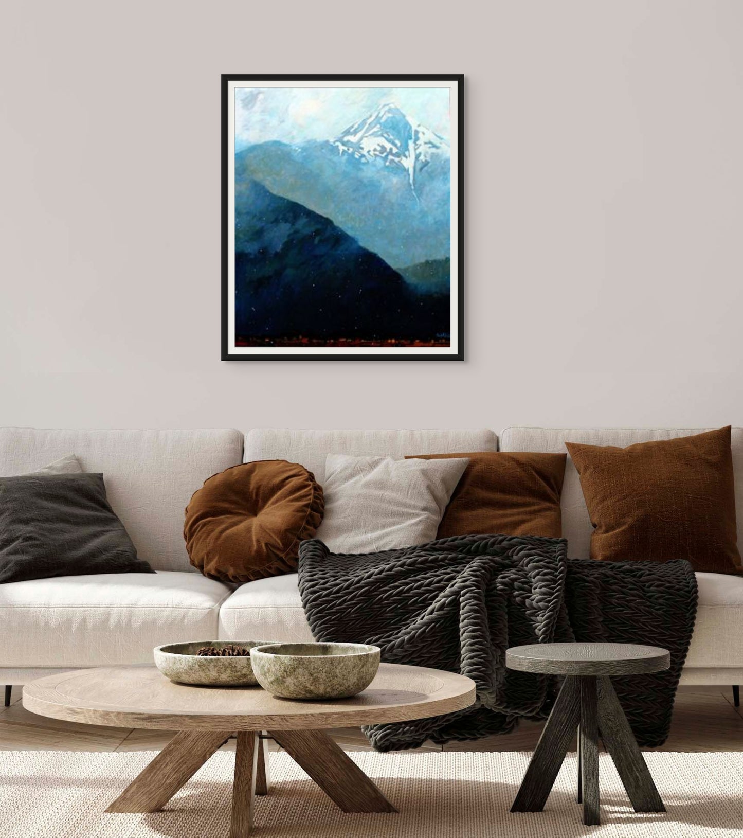 Mt Princeton | Fine Art Print of Original Painting