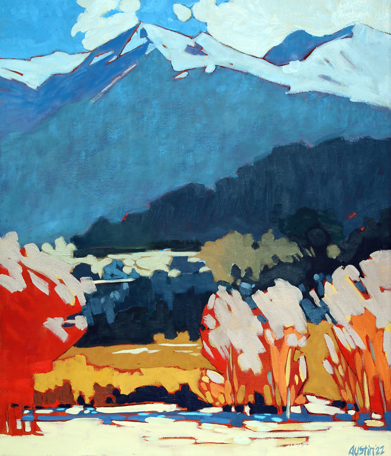 Sangre de Cristo #3 | Fine Art Print of Original Painting