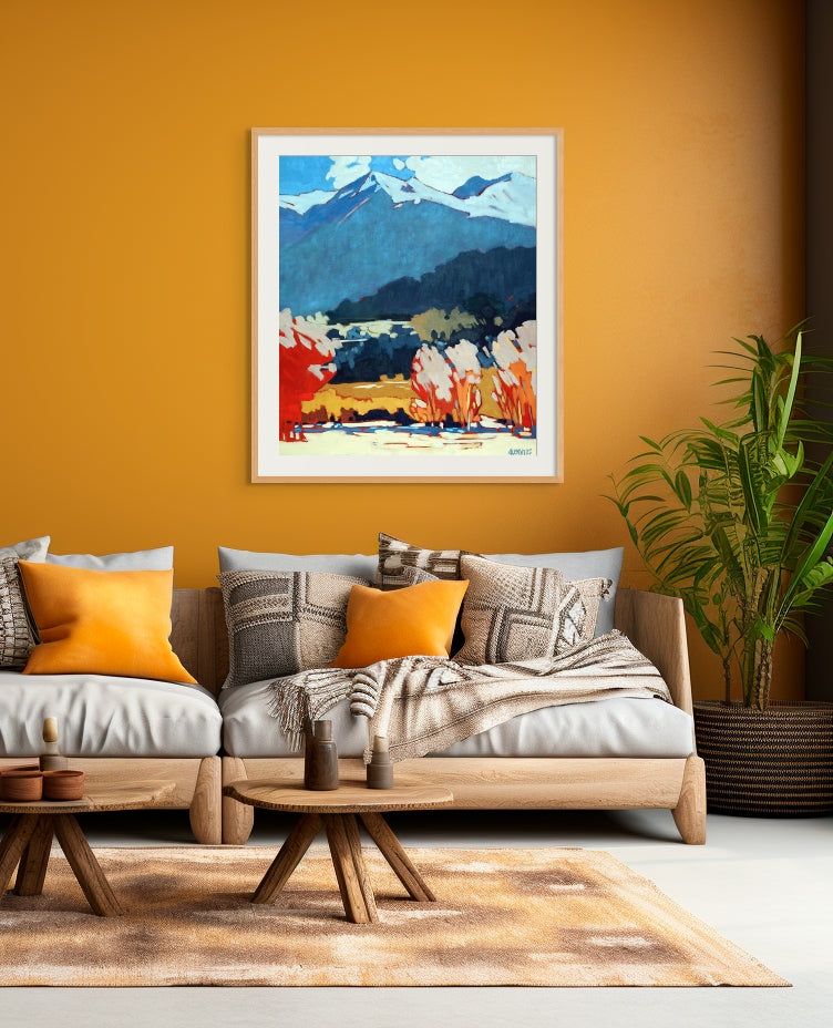 Sangre de Cristo #3 | Fine Art Print of Original Painting