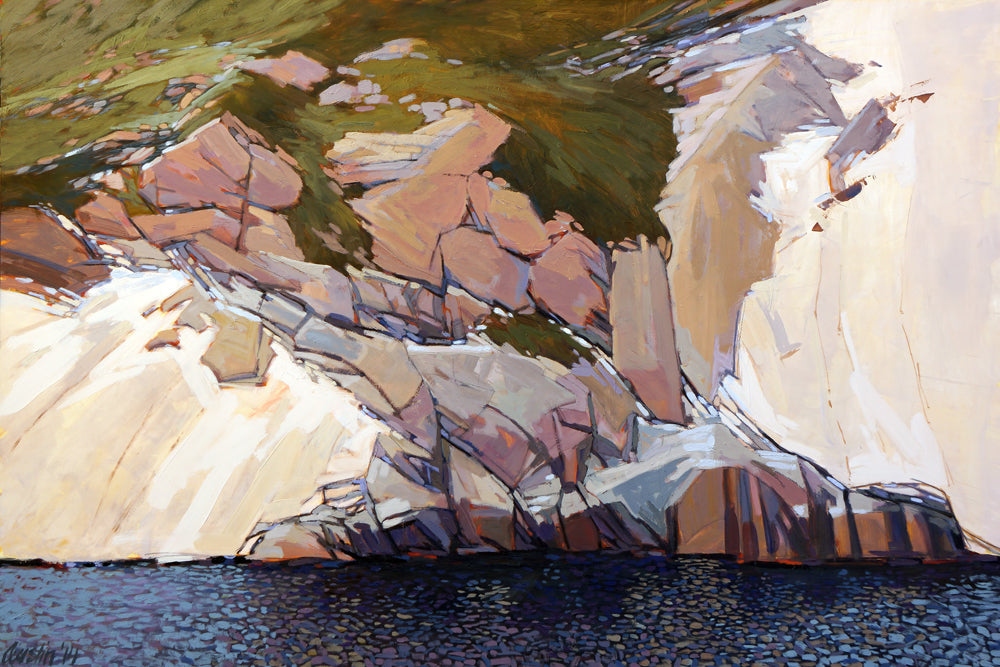 Summit Lake | Fine Art Print of Original Painting