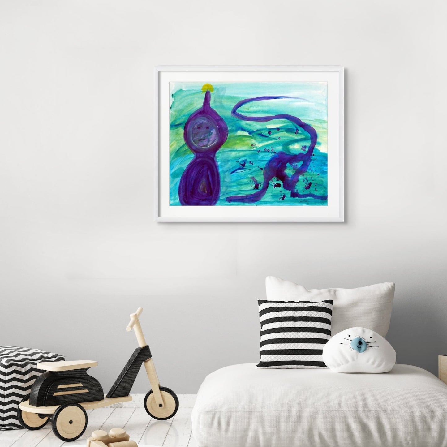 Blue | Fine Art Print of Original Painting