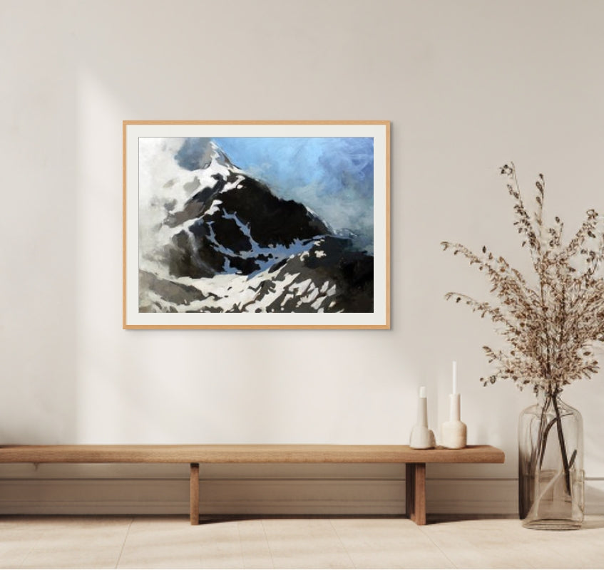 Crestone Needle | Fine Art Print of Original Painting