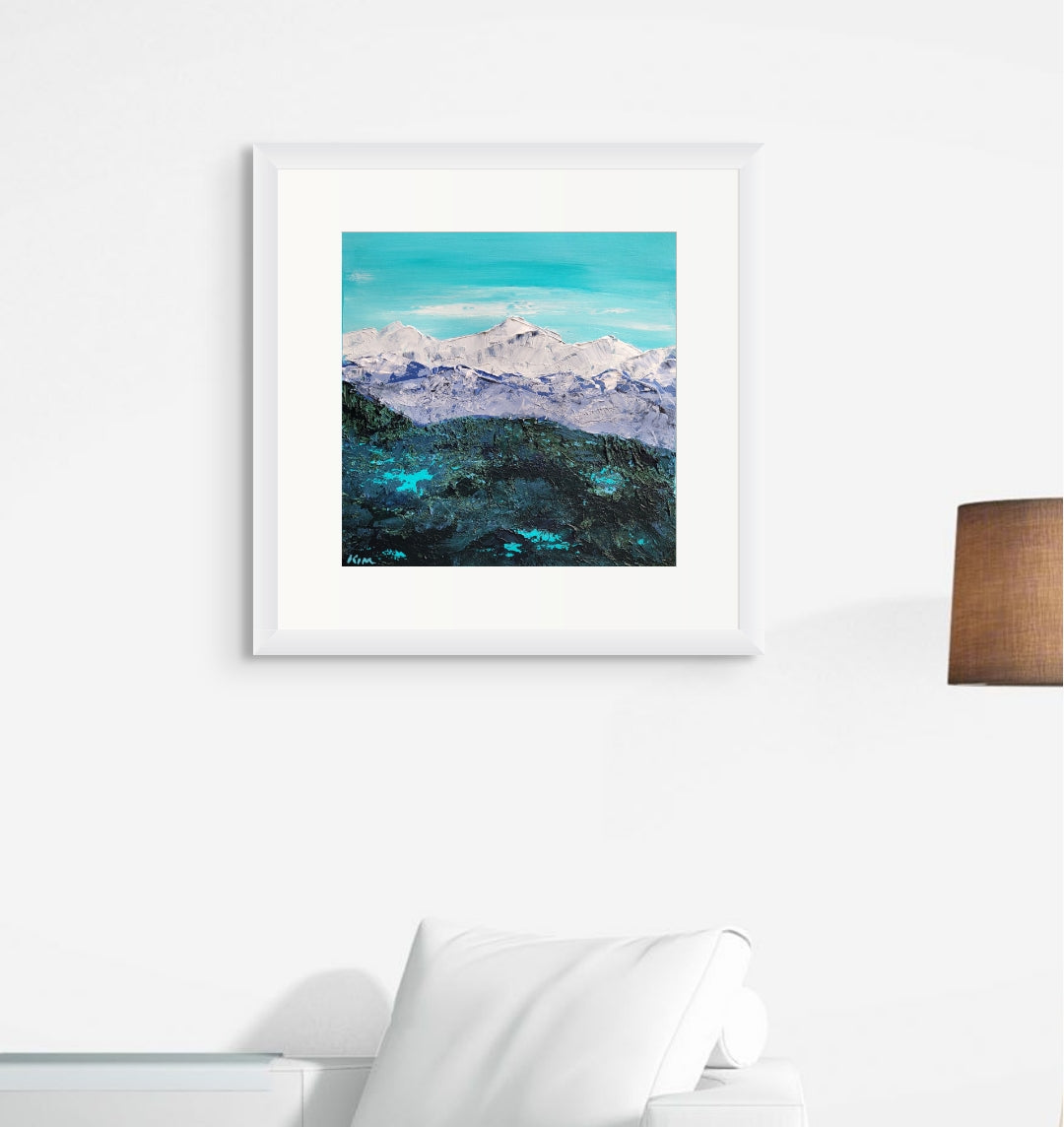 High Altitude| Fine Art Print of Original Painting