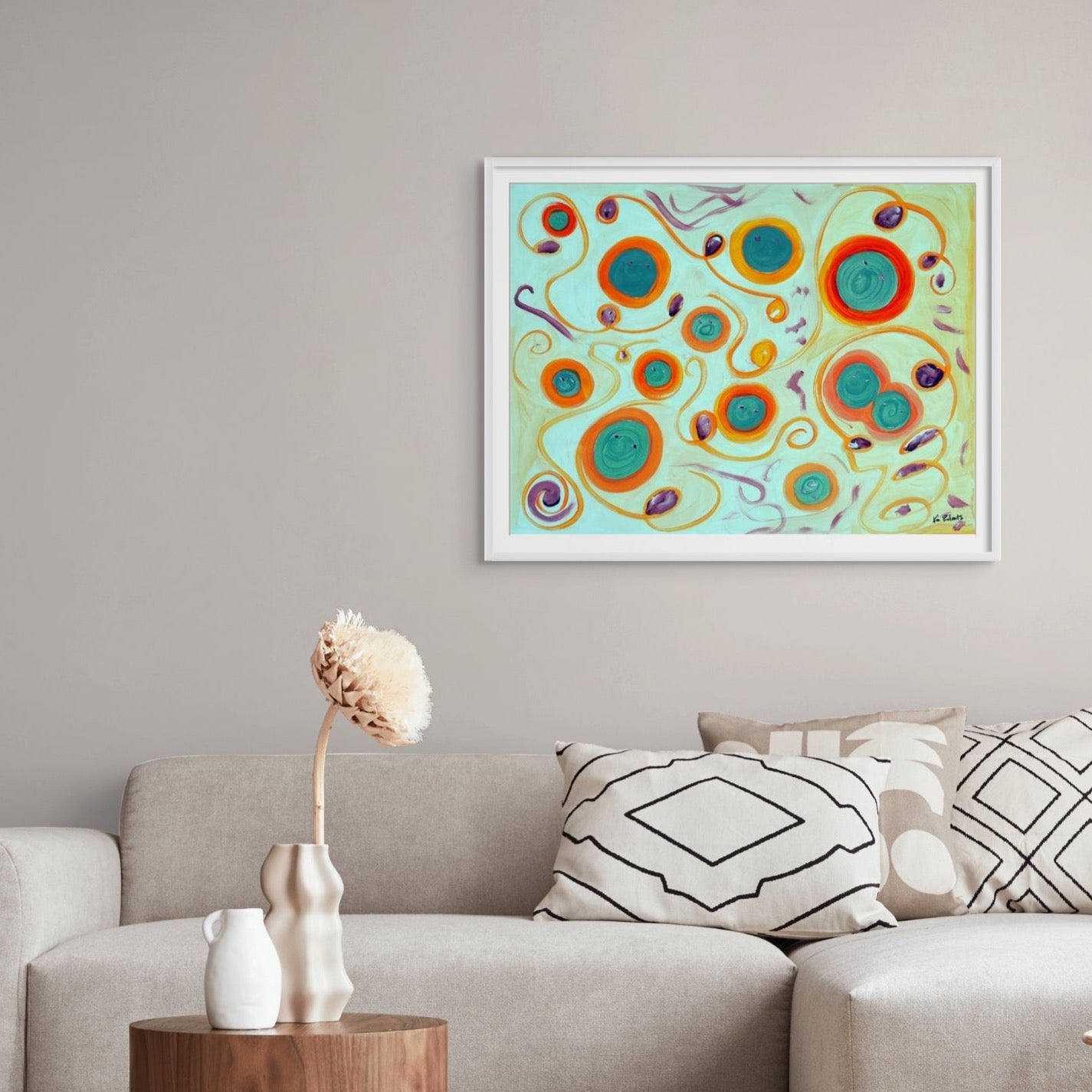 Karmic Seeds | Fine Art Print of Original Painting