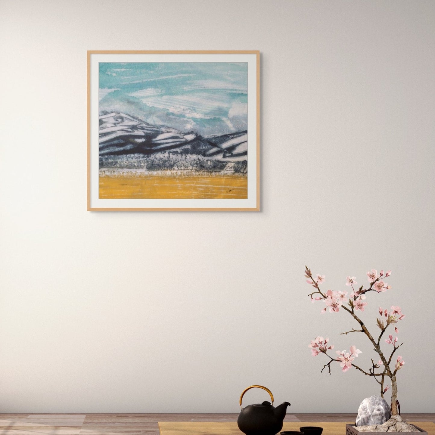 Mountain Tranquility |  Fine Art Print of Original Painting