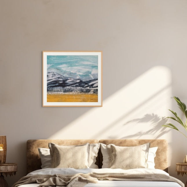 Mountain Tranquility |  Fine Art Print of Original Painting