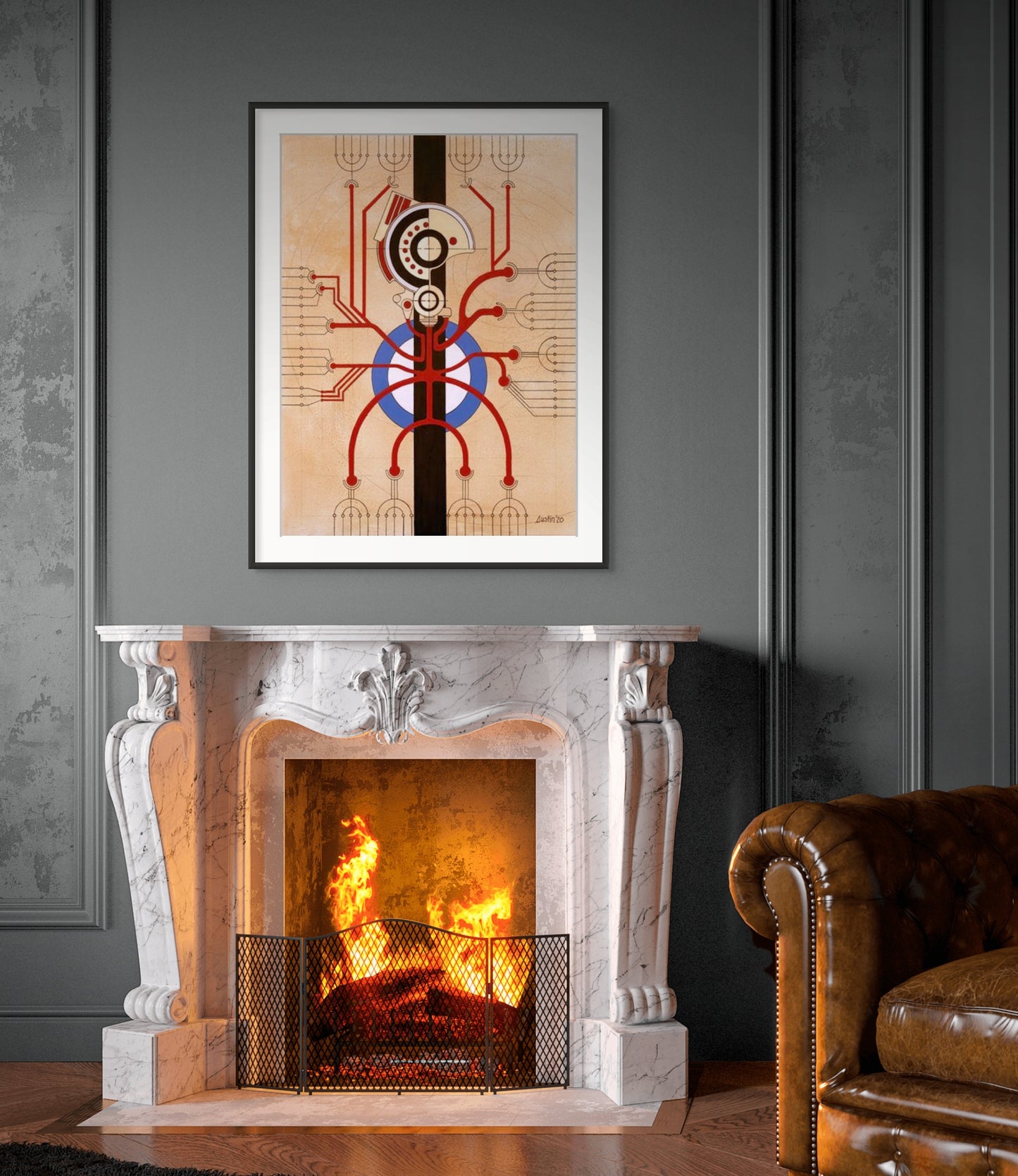 Neurology | Fine Art Print of Original Painting