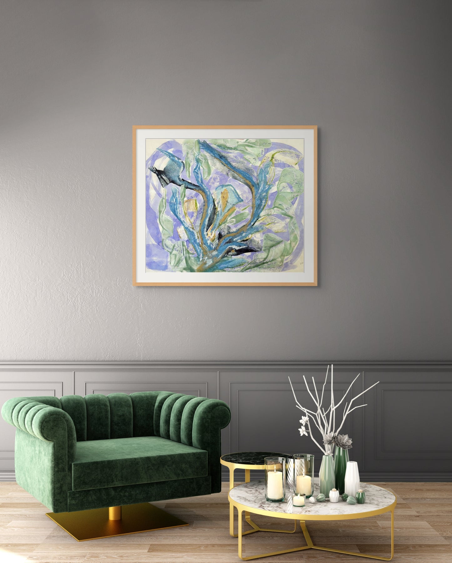 TAKING A BREATH| Fine Art Print of Original Painting